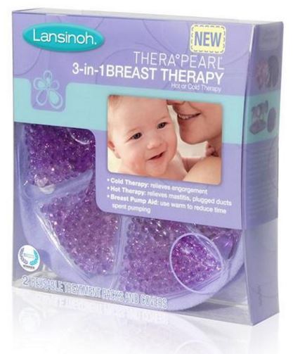 Lansinoh gélový obklad na prsia Thera Pearl 3 in 1 therapy