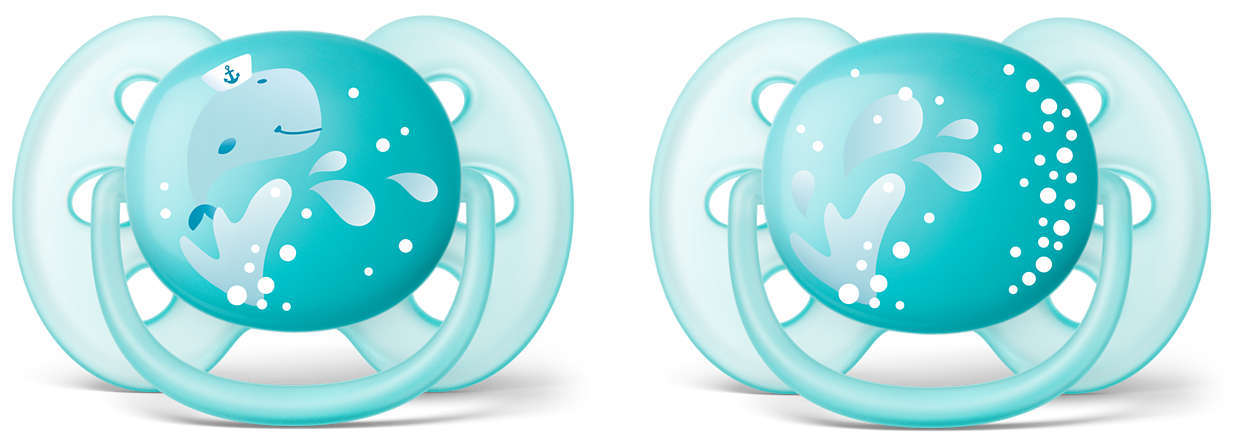 AVENT SCF226/22 cumlík ULTRASoft silikónový 6-18m, 2ks