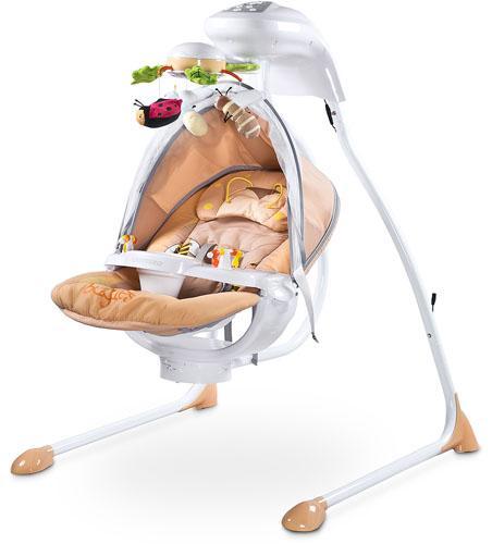 Caretero Detská hojdačka Bugies beige