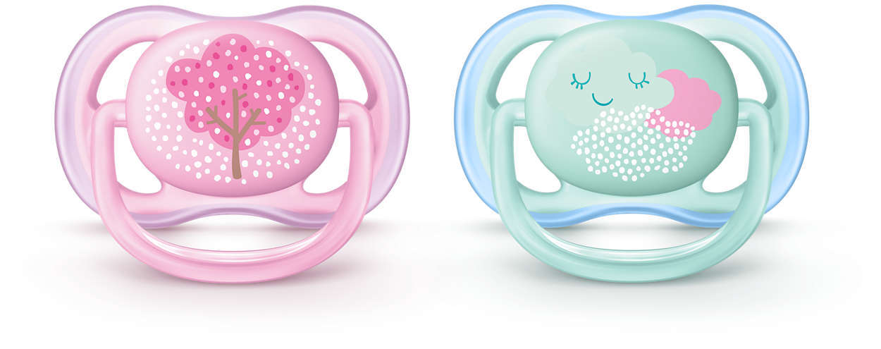 Avent SCF343/20 Výnimočne priedušný cumlík 0-6m, 2ks