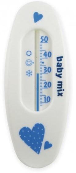Babymix Teplomer do kúpeľa biely
