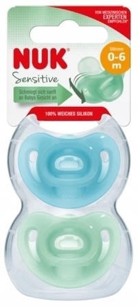 NUK 730379 Sensitive boy 0-6m, 2ks