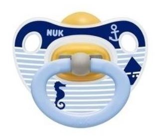 NUK Letexový cumlík Classic 1ks, 0-6m