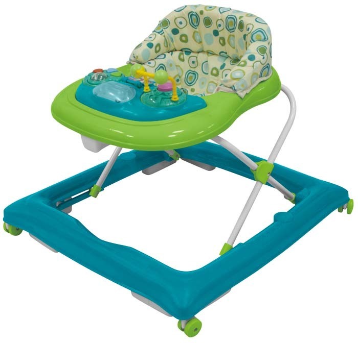 Baby Mix Detské chodítko modro-zelený I