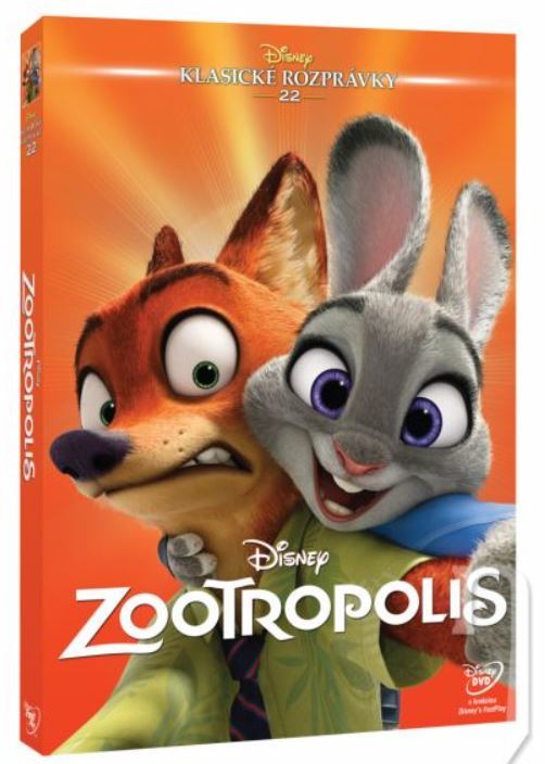 Zootropolis (SK) DVD - Edícia Disney klasické rozprávky