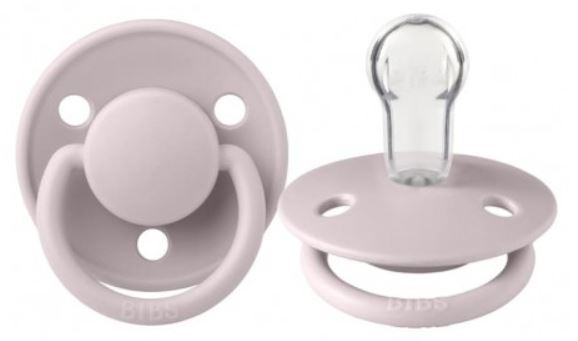 Bibs Cumlík silikónový De Lux Pink Plum 0-36m, 1ks