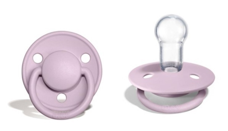 Bibs Cumlík silikónový De Lux Dusky Lilac 0-36m, 1ks