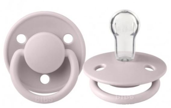 Bibs Cumlík silikónový Pink Plum (S) 0m+, 1ks