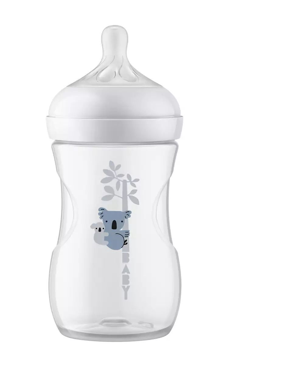 Avent Natural Response Detská fľaša koala 260ml., 1m+