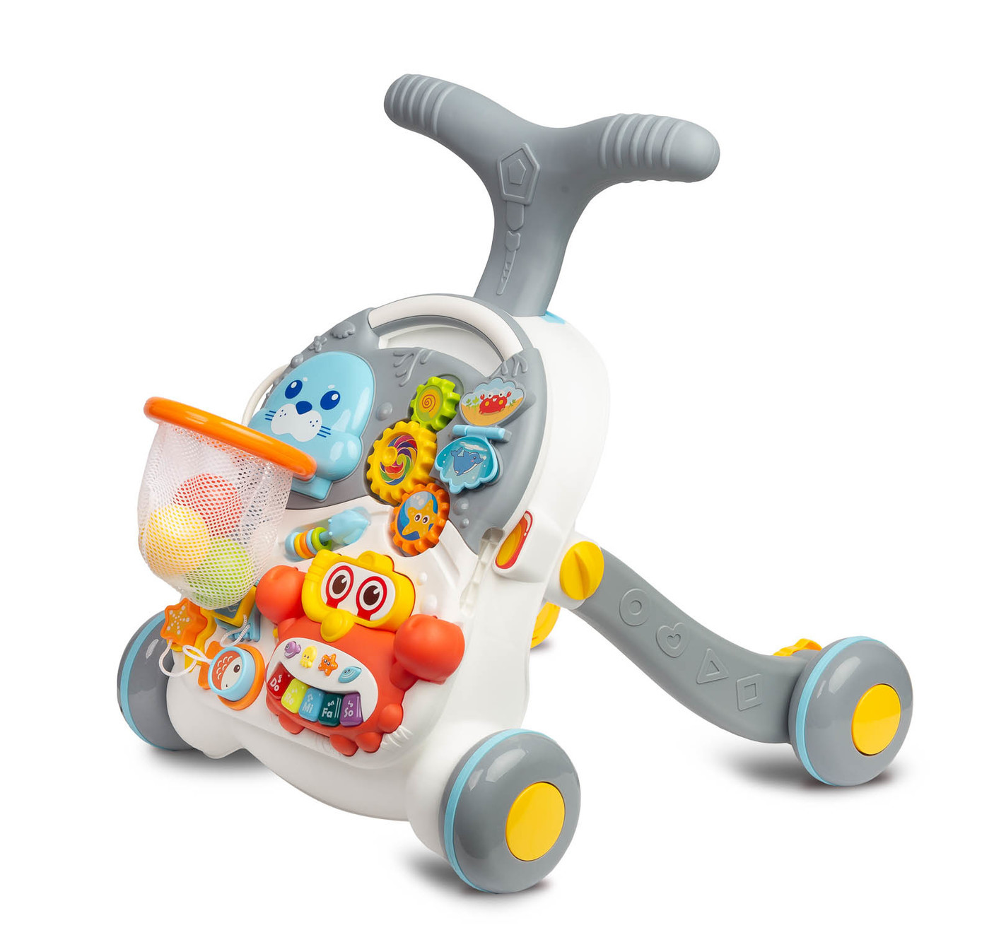 Toyz chodítko-stolček 2v1 SPARK grey