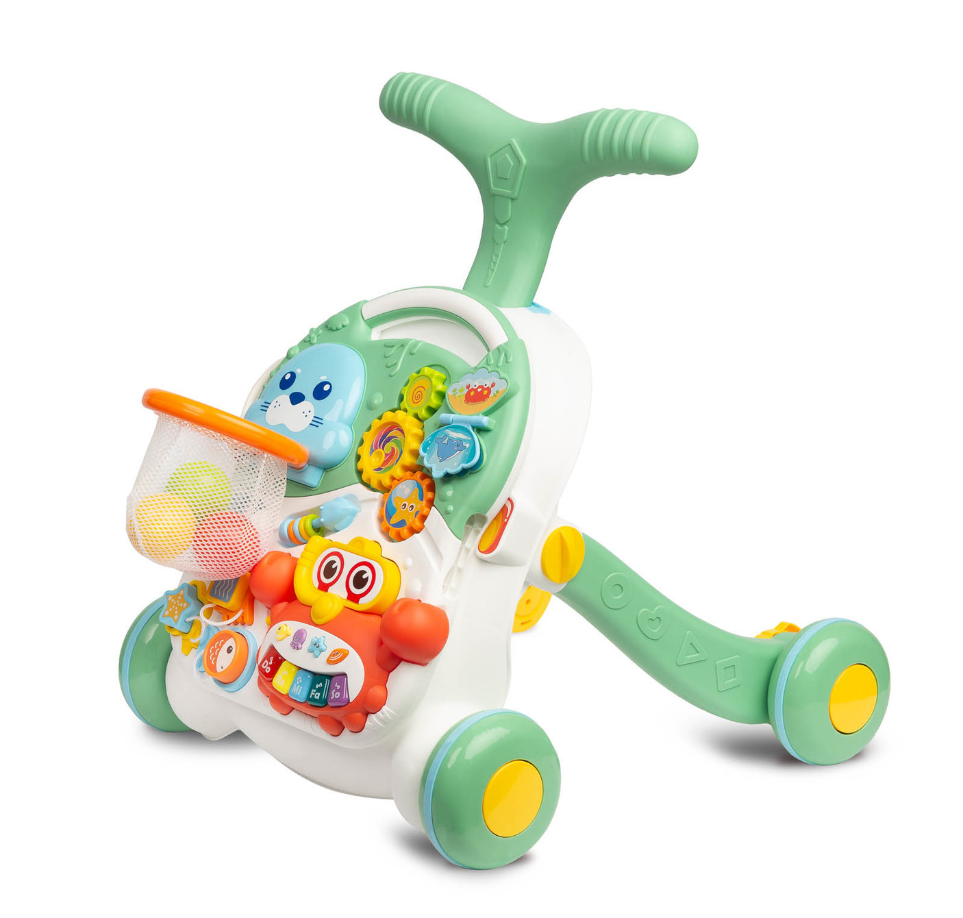 Toyz chodítko-stolček 2v1 SPARK zelené