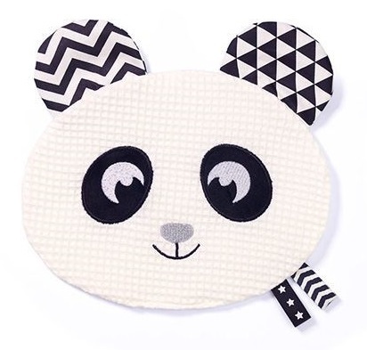 BabyOno Prítulka šťastná panda Blink&Shine