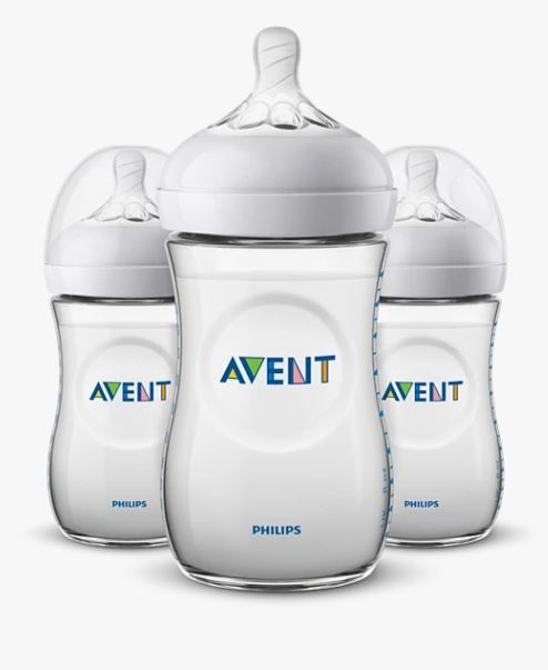 Avent SCF033/37 Detská fľaša Natural 3x260ml, 1m+
