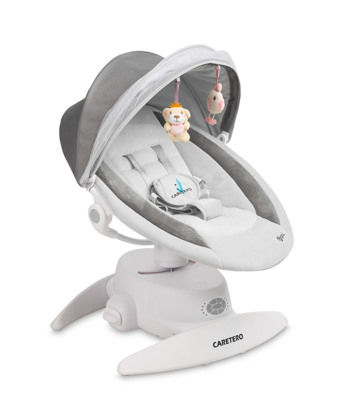 Caretero Detská hojdačka OPTI grey