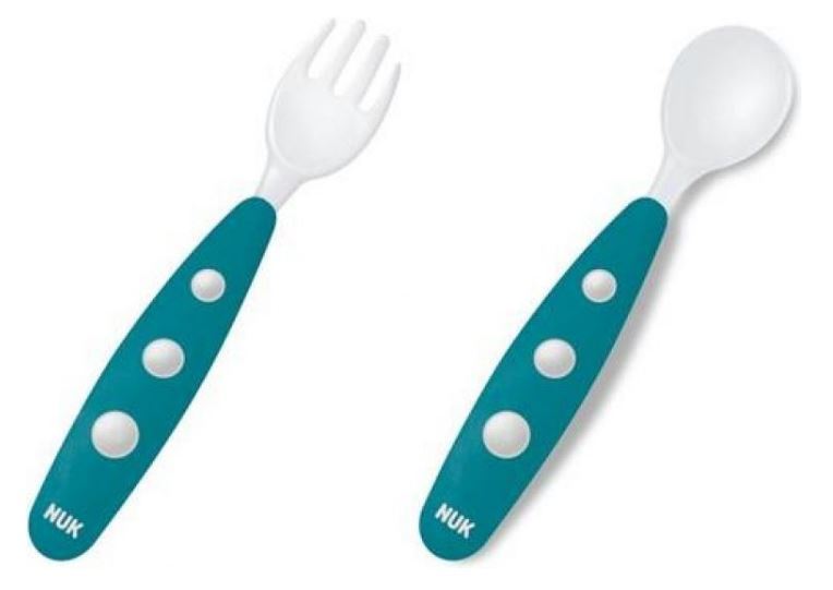 NUK detský príbor (vidlička+lyžička)