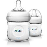 Avent kojenecká fľaška Natural 2x125ml BPA free SCF690/27