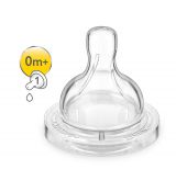 Avent SCF631/27 cumlík Classic 1 otvor novorodenecký 2 ks
