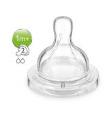 Avent SCF632/27 cumlík Classic 2 otvor, 2 ks