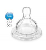 Avent SCF633/27 Cumlík AIRFLEX 3 otvory od 3 m, 2 ks