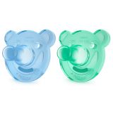 Avent SCF194/01 Cumlík Soothie pre chlapca 0-3 m, 2 ks
