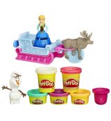 Play-Doh dobrodružstvo na saniach