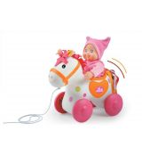 Smoby 160158 MiniKiss koník na ťahanie
