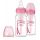 Dr. Brown's Dojčenská fľaša s úzkym hrdlom OPTIONS ružové 120 ml, 2ks