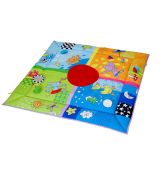 TAF TOYS 11185 Deka 4 ročné obdobia SEANSON MAT, 100 x 100 cm