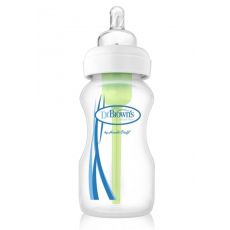 Dr. Brown's Sklenená Kojenecká fľaša Wide-Neck Options 270 ml WB9100