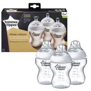 Tommee Tippee 225306 Trojbalenie fliaš C2N bez BPA 3x260 ml., 0m+