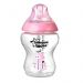 Tommee Tippee sada fliaš 6ks dekor ružové, 0m+, 260 ml.