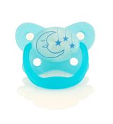 Dr. Brown's Ortodontické svietiace cumlíky modré PreVent® (BPA free) 6–12m, 1 ks