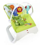 Fisher Price sedátko Rainforest Friends Comfort curve