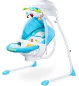Caretero Detská hojdačka Bugies blue