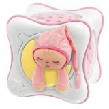 Chicco Projektor dúhová kocka růžová