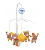 Baby Mix Kolotoč nad postieľku Lesné zvieratká