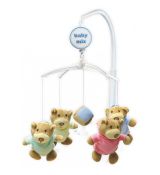 Baby Mix Kolotoč nad postieľkumackovia s kockou