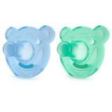 Avent SCF194/04 Cumlík Soothie Shapes pre chlapca 3-18 m, 2 ks