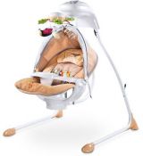 Caretero Detská hojdačka Bugies beige