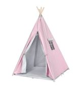 Detský luxusný stan Teepee svetlo ružový