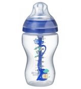 Tommee Tippee cumlíková fľaša plastová Anti-Colic Boy 340 ml.