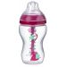 Tommee Tippee cumlíková fľaša plastová Anti-Colic Girl 340 ml.