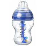 Tommee Tippee cumlíková fľaša plastová Anti-Colic Boy 260 ml.