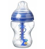 Tommee Tippee cumlíková fľaša plastová Anti-Colic Boy 260 ml.
