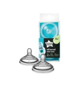 Tommee Tippee 210265 Náhradné cumlík pomalý prietok 0 m+, 2ks