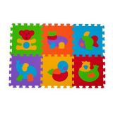 BabyOno penové puzzle Zvieratka 6 ks