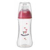 Bibi Antikoliková Fľaša so širokým hrdlom I Love mama 620 ml, 0m+