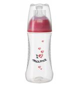 Bibi Antikoliková Fľaša so širokým hrdlom I Love mama 620 ml, 0m+