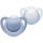 NUK silikónový cumlík Genius blue 6-18m, 2ks