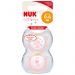 NUK Latexový cumlík Rose&Blue 0-6m, 2 ks